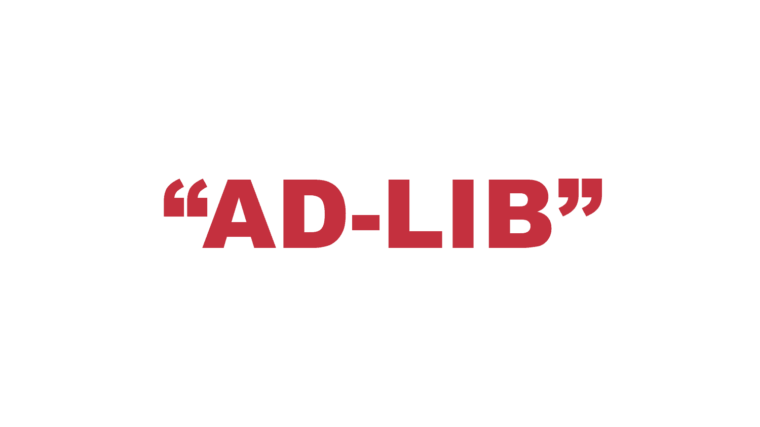 What does “Ad-lib” mean in rap? | DailyRapFacts